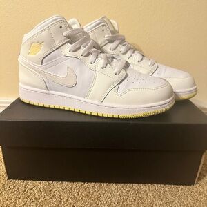 Jordan LT Laser Orange and White Sneakers